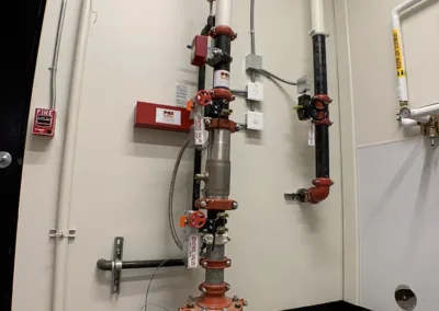 ISU alumni center fire suppression system