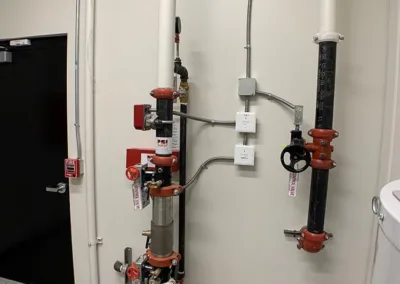 ISU alumni center fire suppression system
